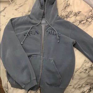 Seaside zip up hoodie